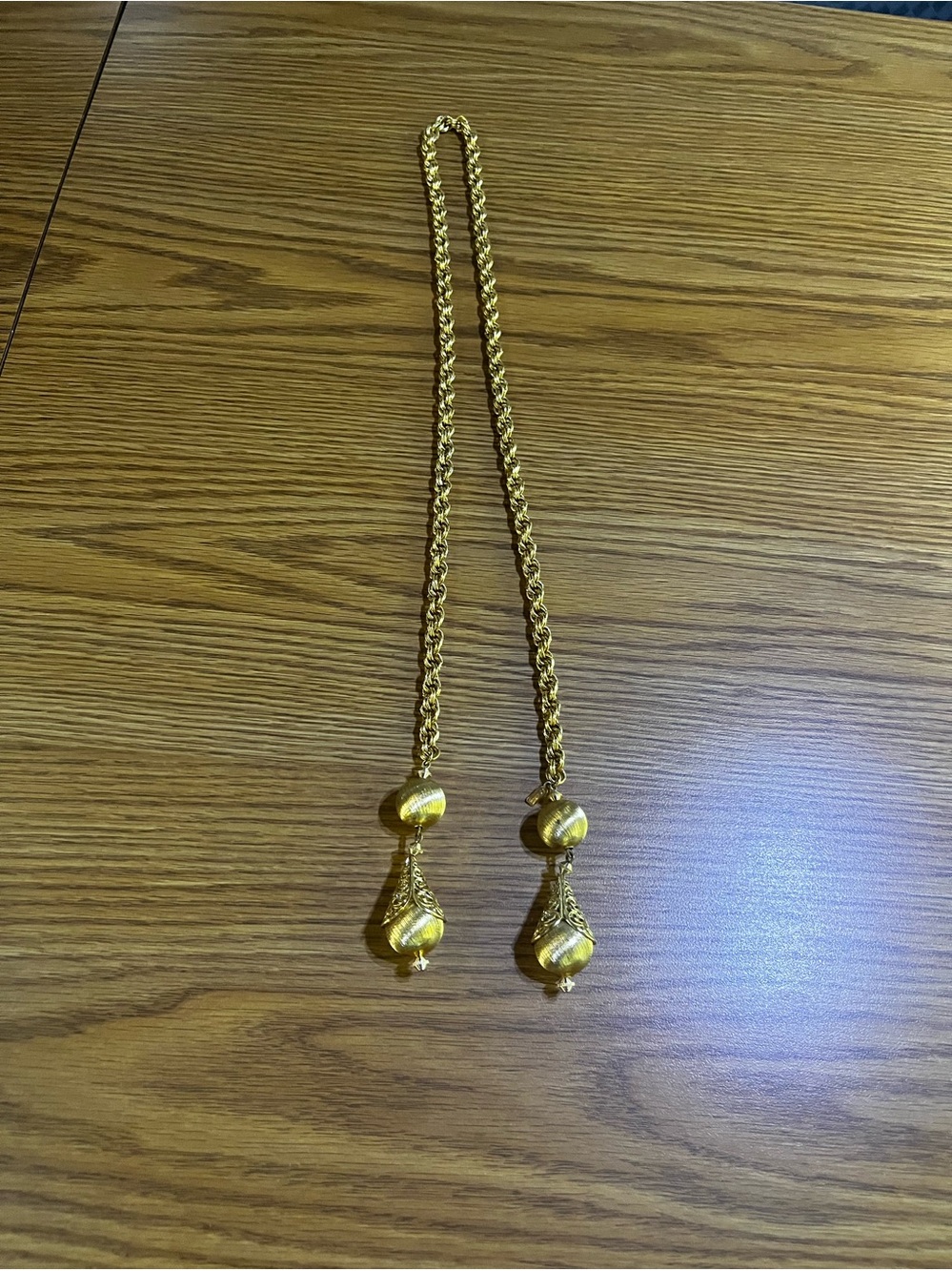 Monet Bolero Lariat Necklace Vintage 1961